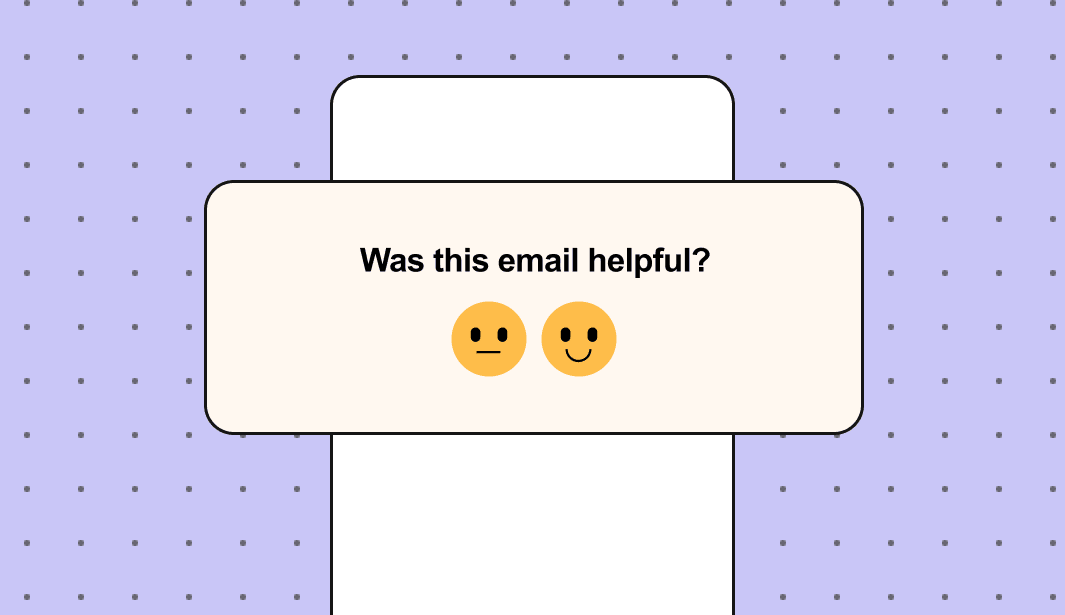Feedback forms in emails _ Types, examples, and how to add them