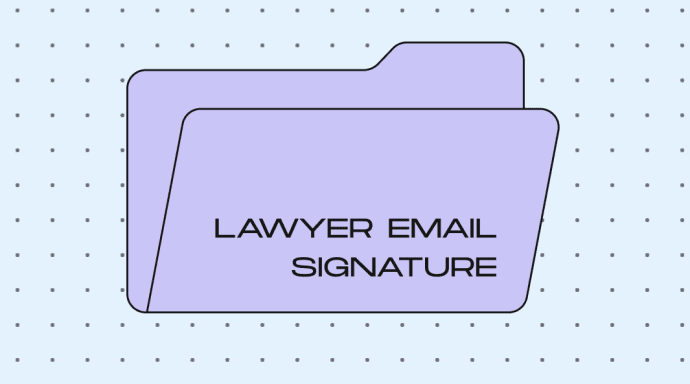 How to create a professional lawyer email signature