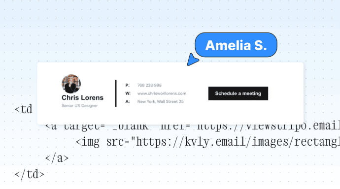 Create an HTML email signature in no time. All possible ways explained