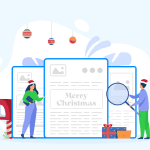 Examples of Christmas email newsletters