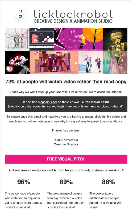 Email for Ticktockrobot