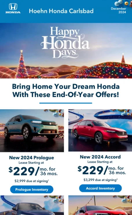 Email for automotive industry