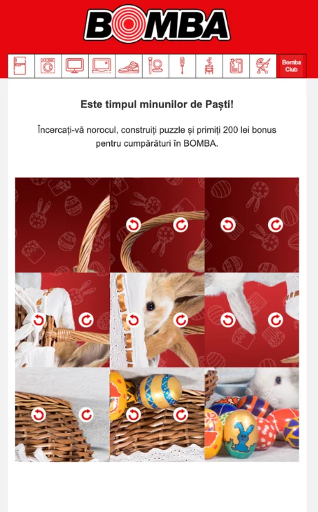 Promo email campaign for online store