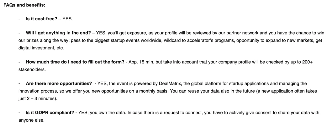 Exemple d'une bonne campagne de marketing par email B2B Exemple d'une bonne campagne de marketing par email B2B
