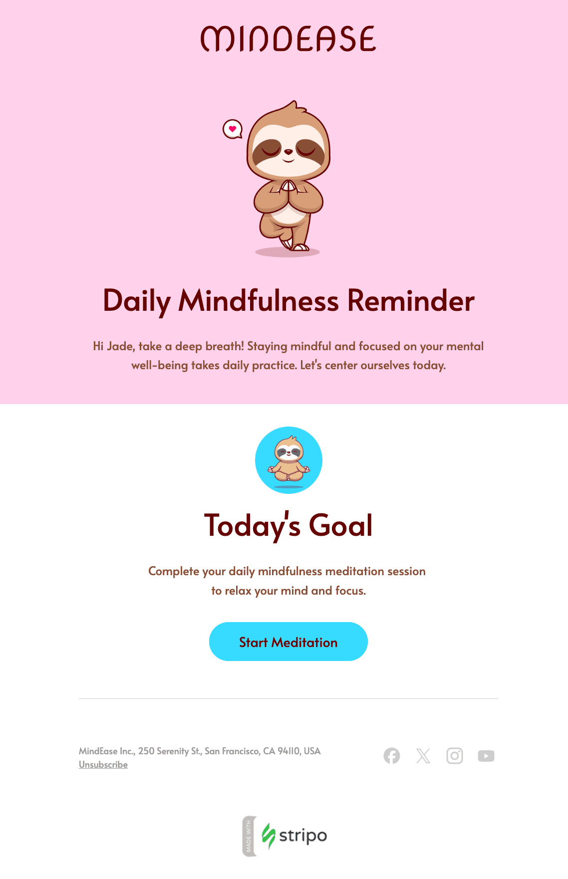 Email templates for marketing messages for sales pipeline
