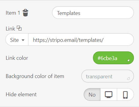 Header Email Menu _ Stripo Header Email Menu _ Stripo