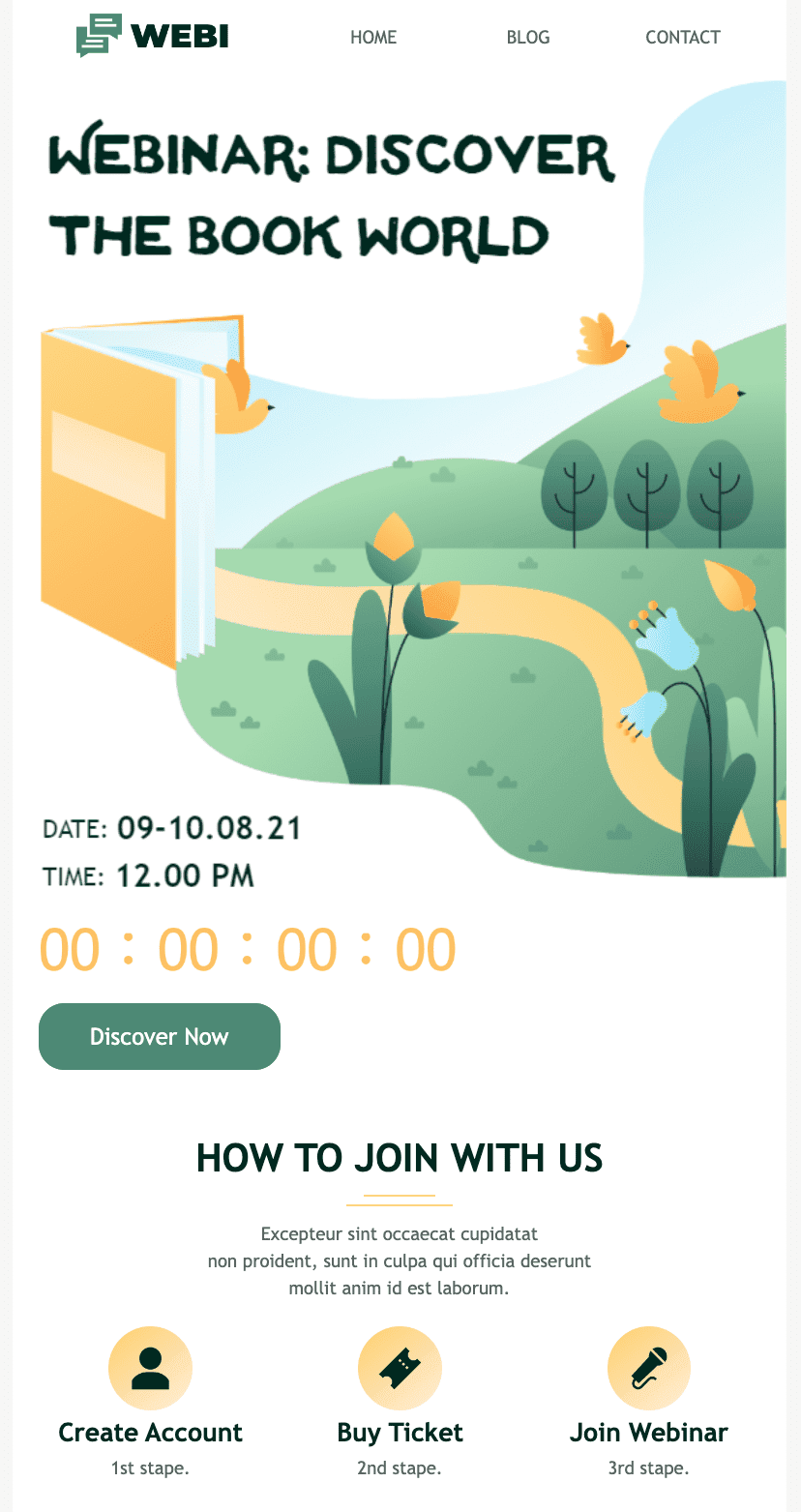 Webinar invitation email template with webinar topic _ Webinar date key features Webinar invitation email template with webinar topic _ Webinar date key features