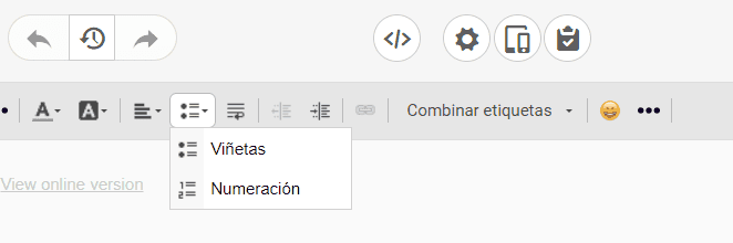 Listas para Plantillas de Correo Electr&oacute;nico Empresarial