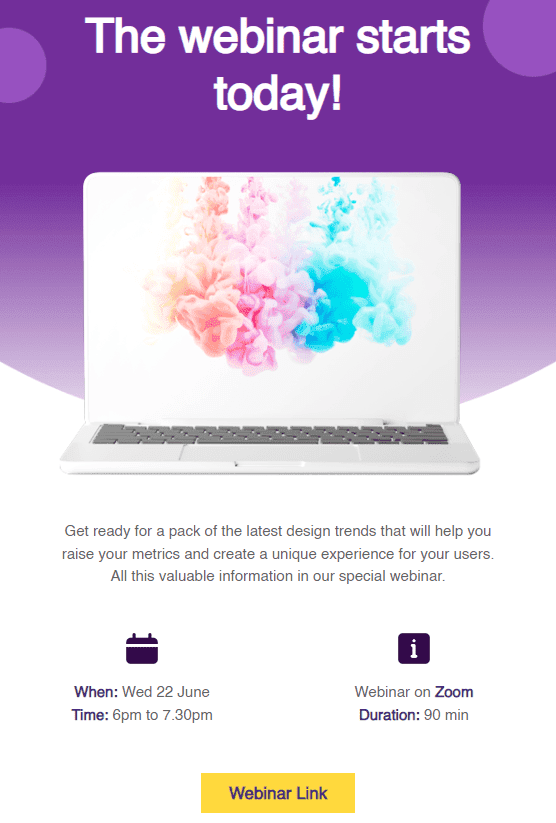 Send Event Reminders Send Event Reminders