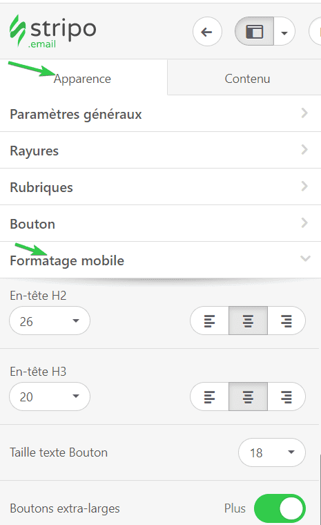 Comment créer des courriels adaptatifs mobiles avec Stripo _ Paramètres d’affichage mobile _ Stripo Comment créer des courriels adaptatifs mobiles avec Stripo _ Paramètres d’affichage mobile _ Stripo