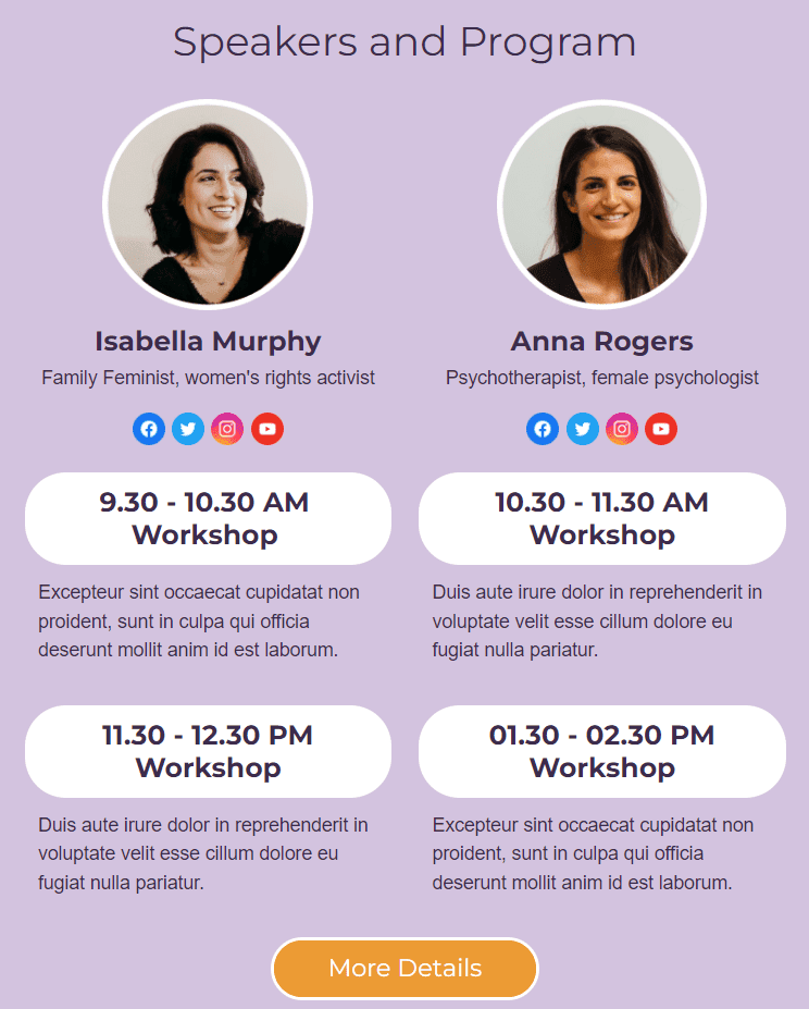 Interview invitation email