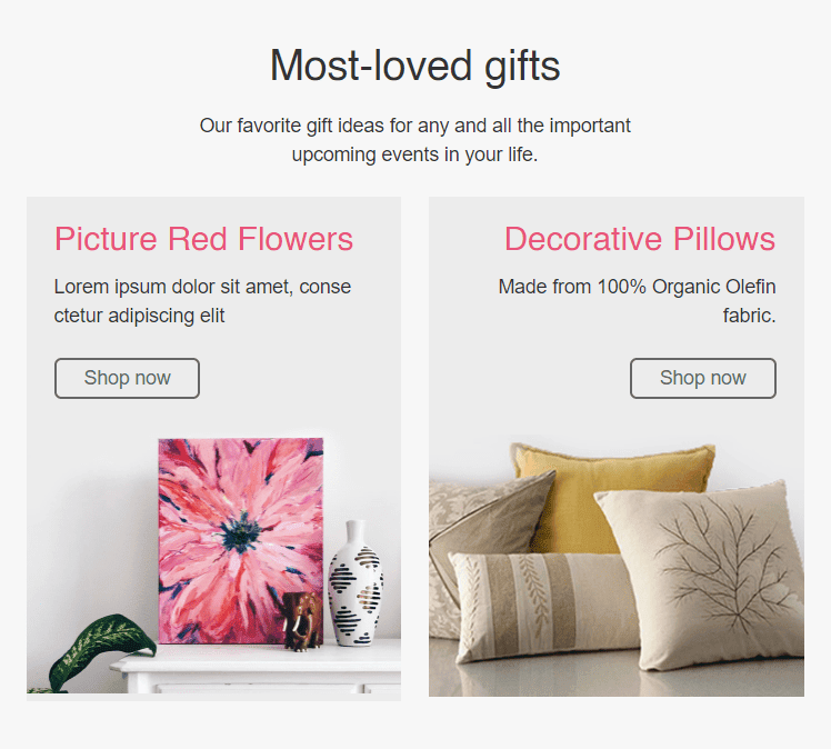 Excellent Example of a Mother's Day Gift Guide for Small Business Owners
