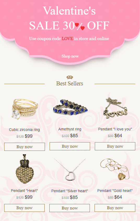 Festliche Hintergründe für Ihre E-Mails zum Valentinstag Festliche Hintergründe für Ihre E-Mails zum Valentinstag