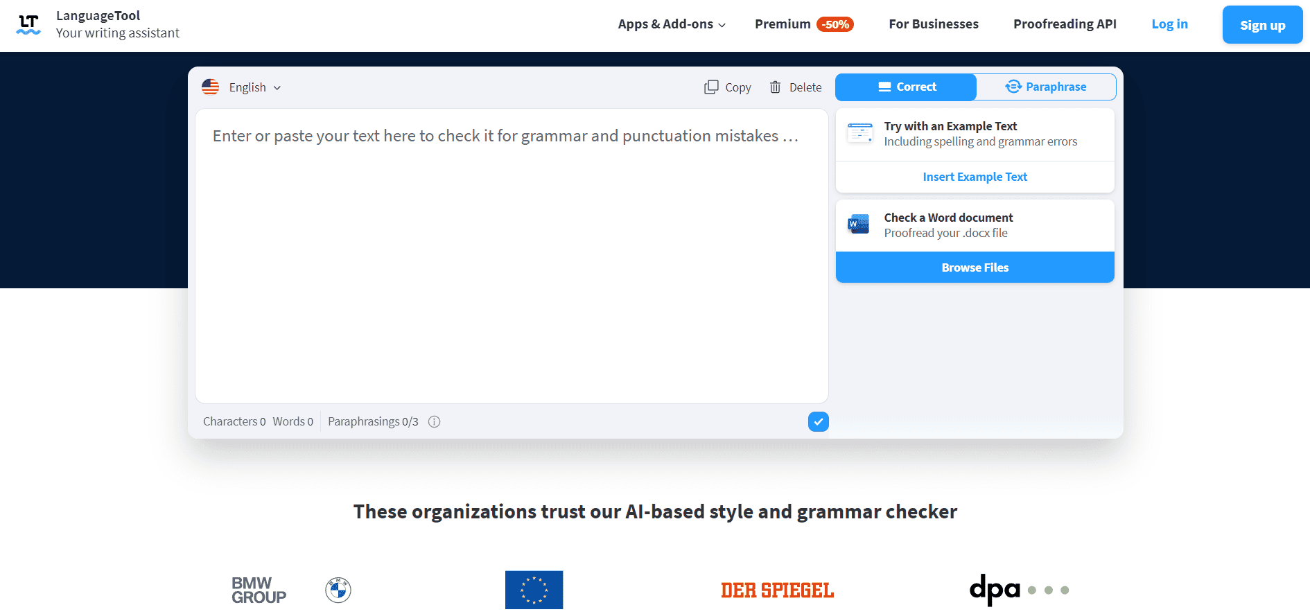 LanguageTool Email Marketing Software
