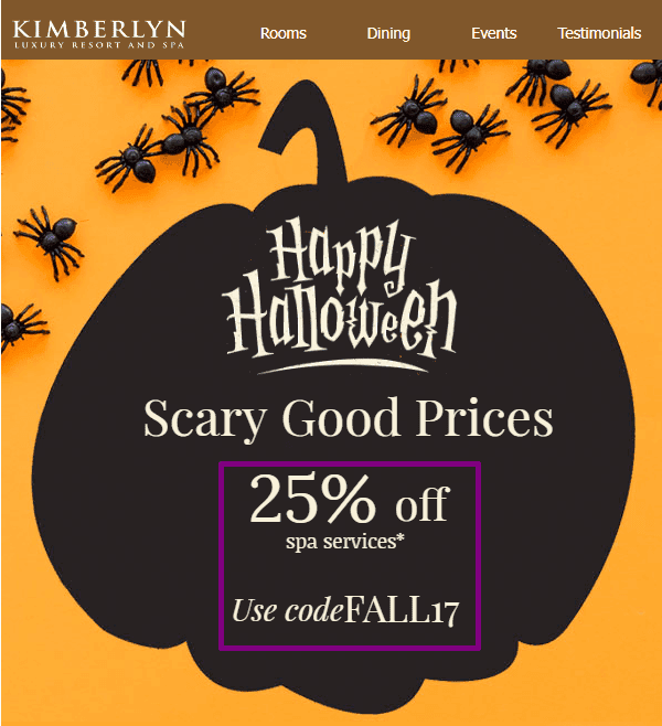 Безплатний шаблон листа до Хелловіну, розроблений професіоналами Stripo Безплатний шаблон листа до Хелловіну, розроблений професіоналами Stripo