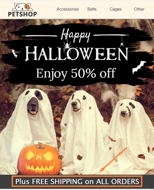 Безплатний шаблон до Хелловіну Безплатний шаблон до Хелловіну