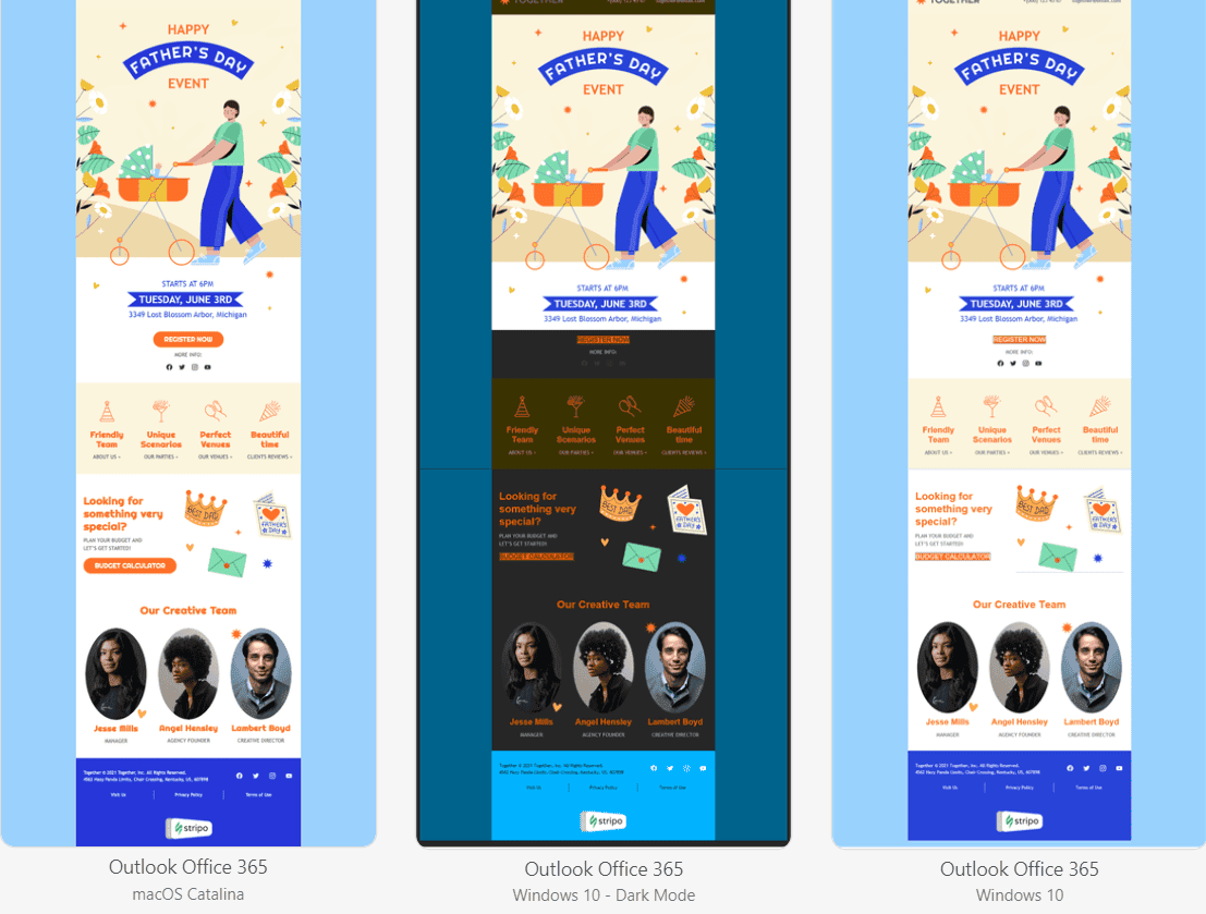 Test your email template for Father's Day sale to get more conversions Test your email template for Father's Day sale to get more conversions