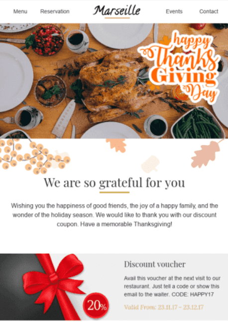 Thanksgiving Day_Add Sincere Gratitude to Your Subscribers Thanksgiving Day_Add Sincere Gratitude to Your Subscribers