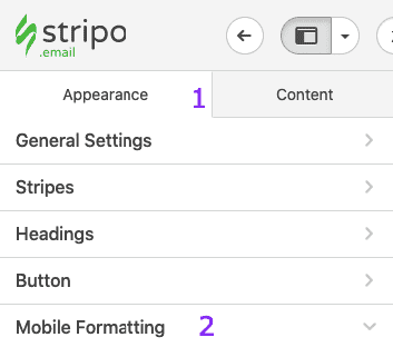 Back to School Email Templates Mobile Settings Back to School Email Templates Mobile Settings