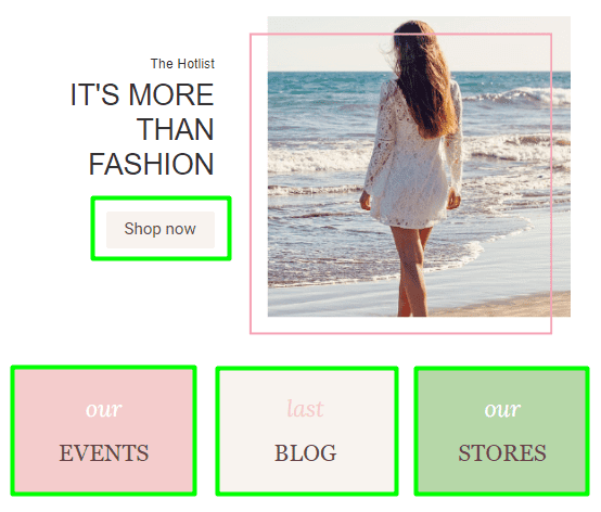 Заклик до дії в літніх шаблонах Заклик до дії в літніх шаблонах