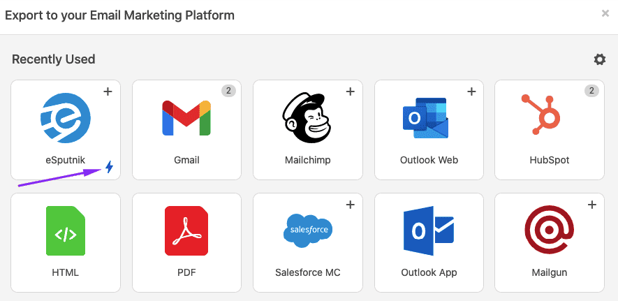Exportar modelos de e-mail AMP HTML do Stripo para o ESP Exportar modelos de e-mail AMP HTML do Stripo para o ESP