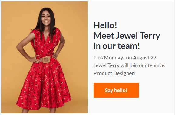 Шаблон письма Stripo для внутренней коммуникации с помощью рассылок для сотрудников Шаблон письма Stripo для внутренней коммуникации с помощью рассылок для сотрудников