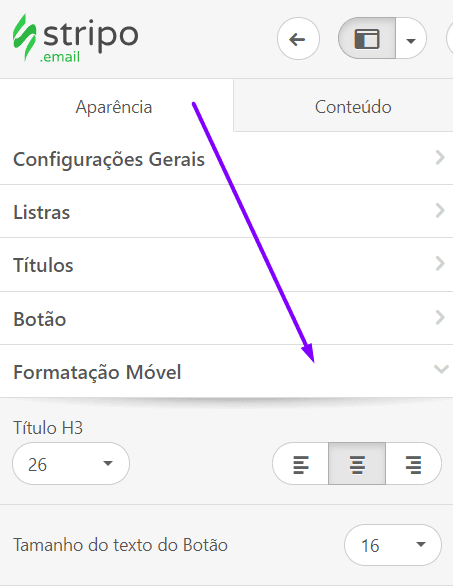 Cria&ccedil;&atilde;o de modelos de e-mail otimizados para celular para Mailchimp