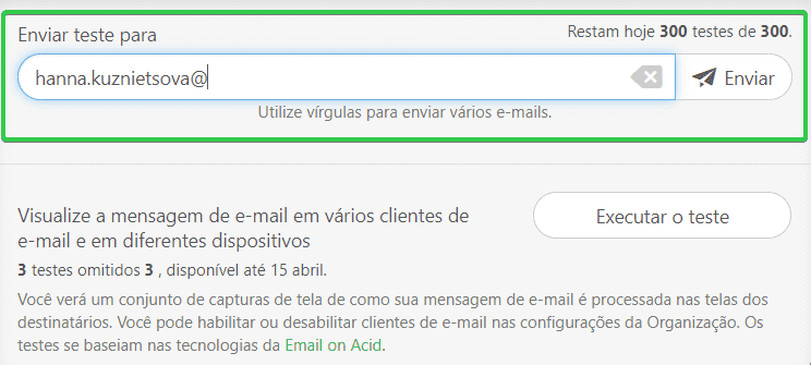 Teste de e-mail de boas-vindas Teste de e-mail de boas-vindas