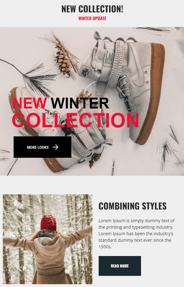 Листи з новинами про вашу продукцію