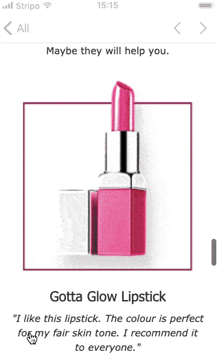 Mobile View screen Mobile View screen