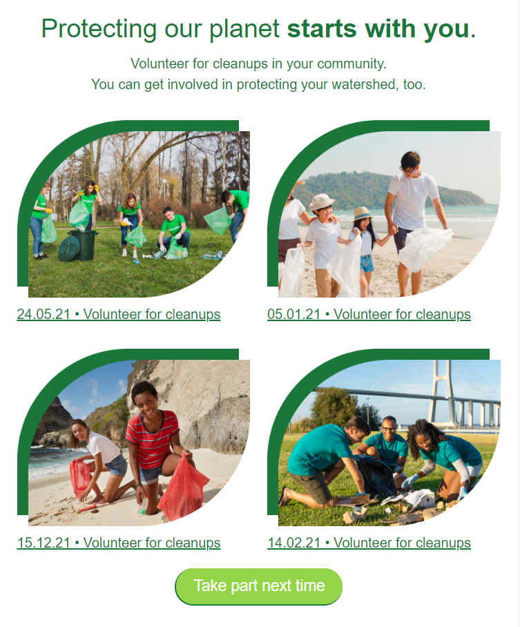 Earth Day Email Campaign with a Positive Impact Earth Day Email Campaign with a Positive Impact