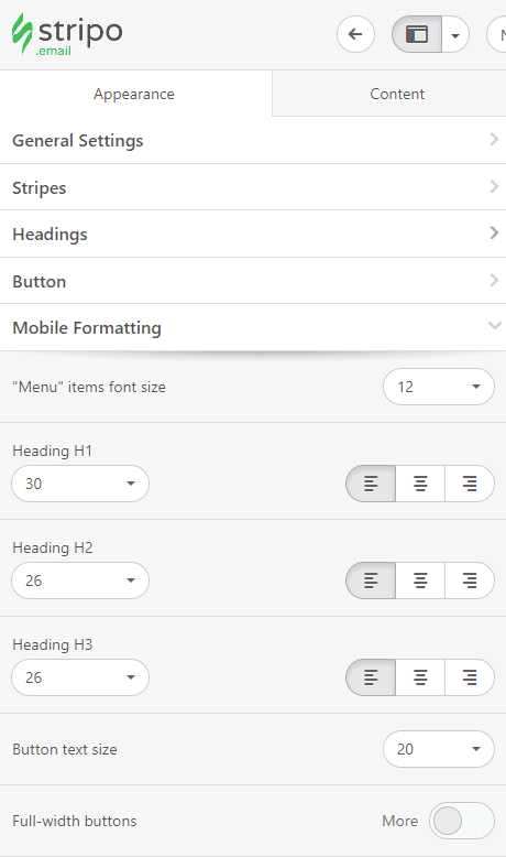Custom Mailchimp Email Design_Mobile Styles Custom Mailchimp Email Design_Mobile Styles