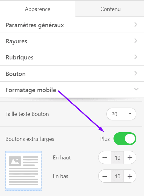 Version mobile des e-mails transactionnels Version mobile des e-mails transactionnels