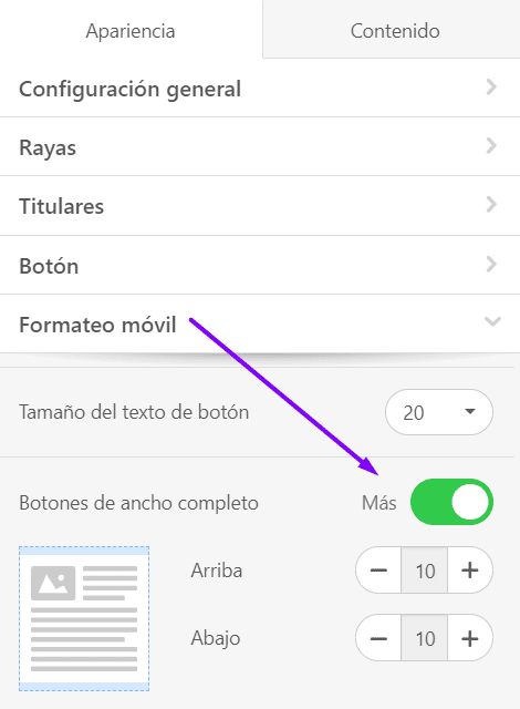 Versión móvil de correos electrónicos transaccionales Versión móvil de correos electrónicos transaccionales
