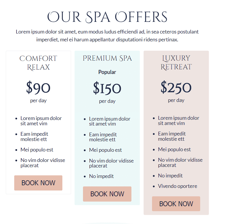 Шаблони листів для розсилок з тарифними планами Шаблони листів для розсилок з тарифними планами