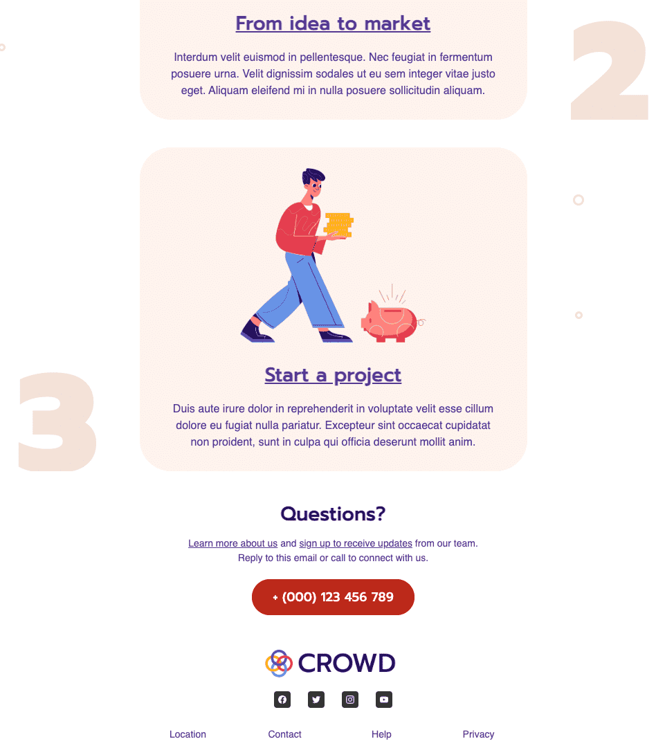 Кнопки VML у листах для краудфандингу Кнопки VML у листах для краудфандингу