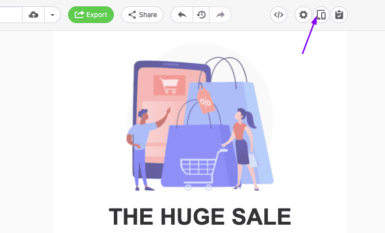 Preview Mode of Mailchimp Emails Preview Mode of Mailchimp Emails