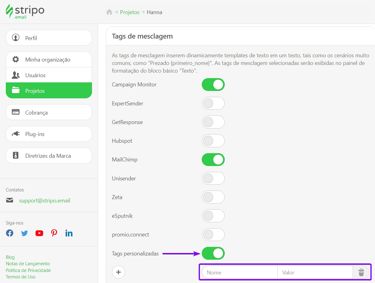 Tags de mesclagem customizadas para modelos de e-mail frios para manter os usuários interessados Tags de mesclagem customizadas para modelos de e-mail frios para manter os usuários interessados