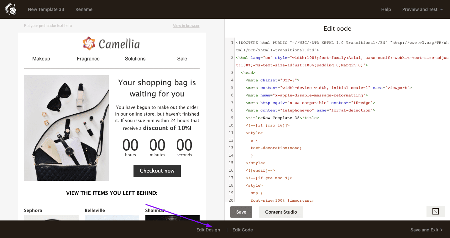 Почта Mailchimp_Редактирование дизайна в Mailchimp Classic Builder Почта Mailchimp_Редактирование дизайна в Mailchimp Classic Builder