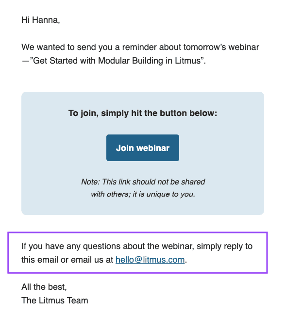 Permettre aux participants de poser des questions Permettre aux participants de poser des questions
