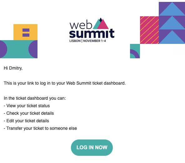 E-mail de confirmation d'événement E-mail de rappel d'événements hors ligne E-mail de confirmation d'événement E-mail de rappel d'événements hors ligne