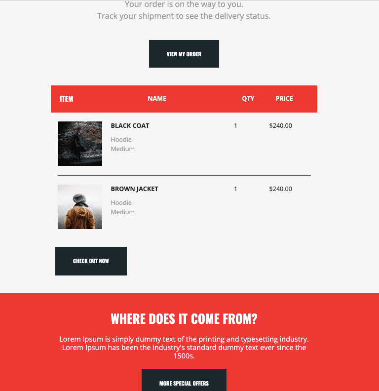 Beispiel für Cross-Selling