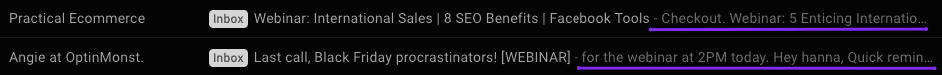 Invitations au webinaire de texte de pré-en-tête Invitations au webinaire de texte de pré-en-tête