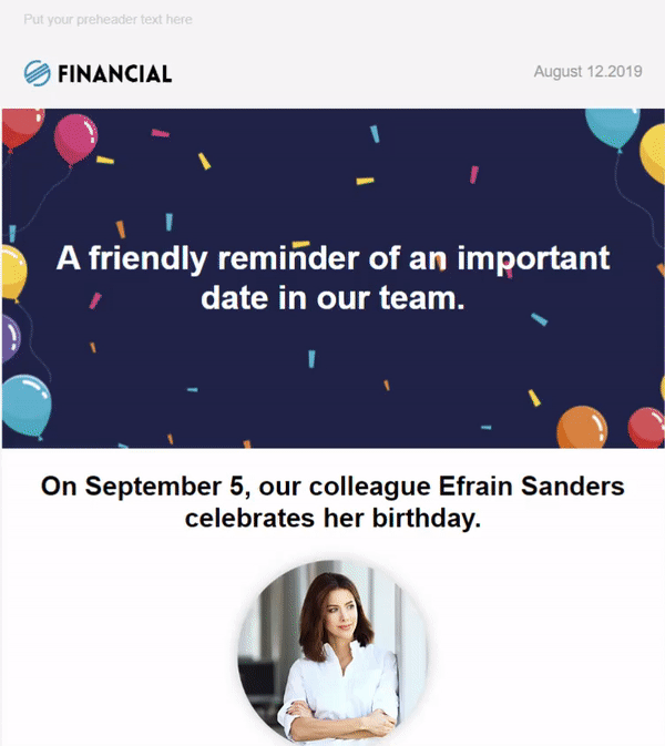 The quick reminder The quick reminder