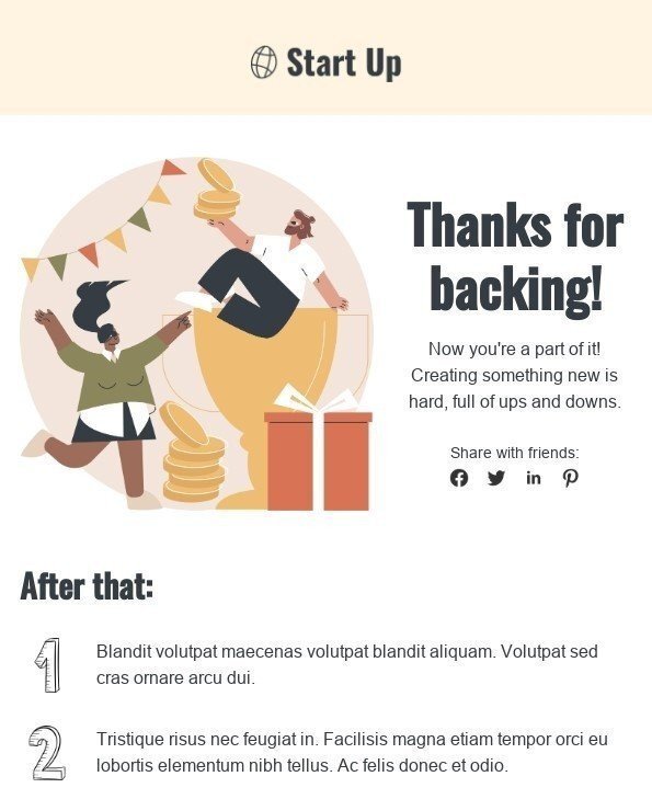 Customer appreciation email example _ Stripo Customer appreciation email example _ Stripo