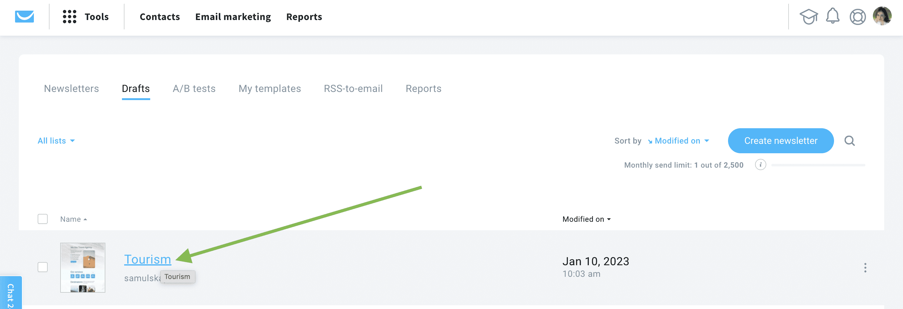 Alternative way to edit the template in GetResponse Alternative way to edit the template in GetResponse