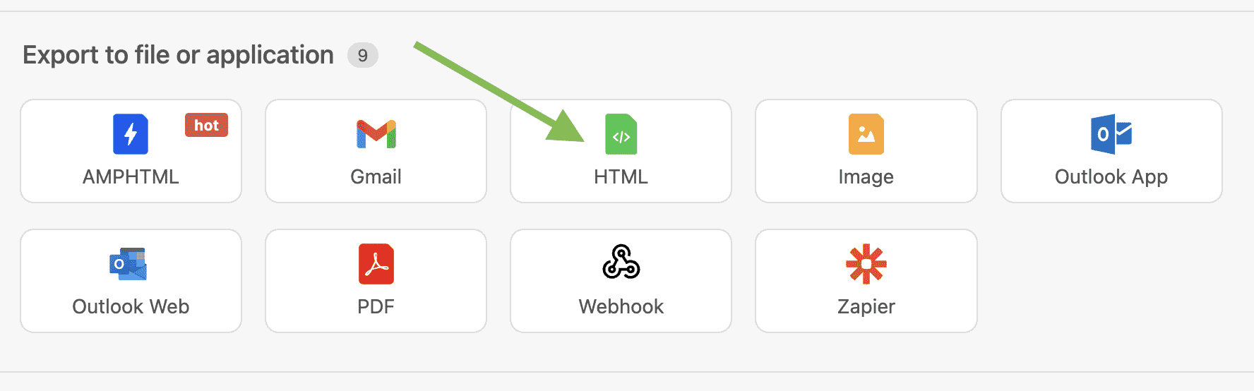 How to export email templates in HTML code format How to export email templates in HTML code format