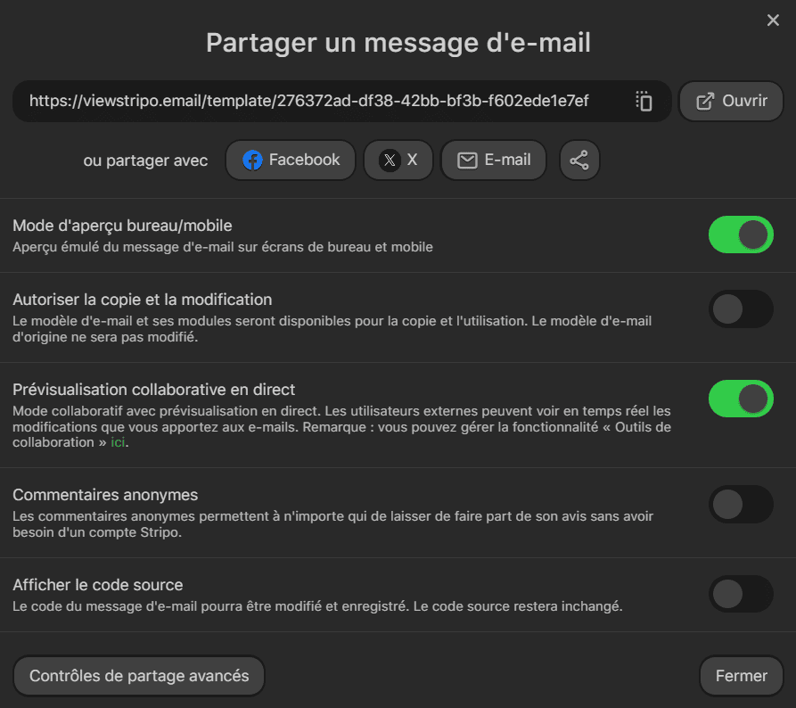 Fonctionnalité de collaboration en temps réel Fonctionnalité de collaboration en temps réel