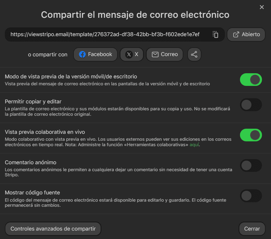 Función de colaboración en vivo Función de colaboración en vivo