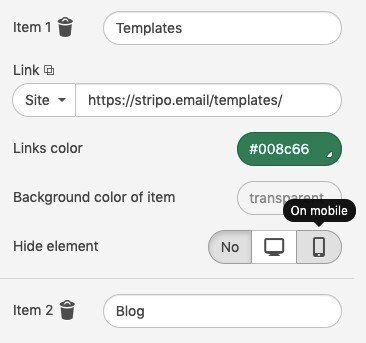 HTML Email Width Best Practice_Hiding Menu Elements HTML email width best practice Hiding menu elements